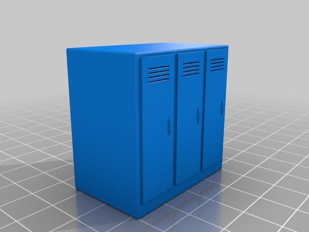 Miniature Lockers for Lobotomy Board Game 3D Print Model