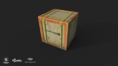Supply crate 3D Model
