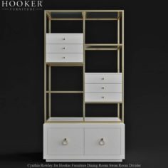 Hooker Furniture Dining Room Swan Room Divider 3D Model