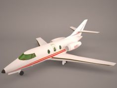 Dassault Mystere Falcon 10 3D Model