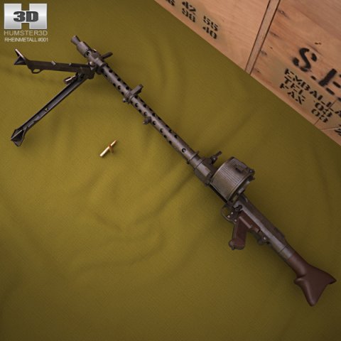 MG 34 3D Model