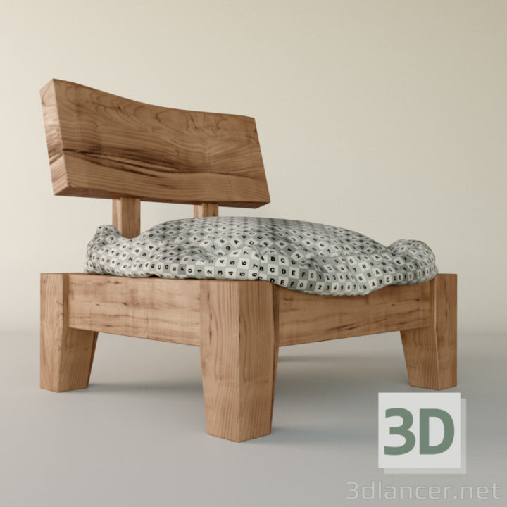 3D-Model 
Japanese chair