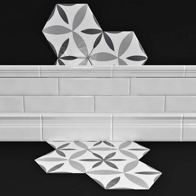 FAP tiles 3D Model