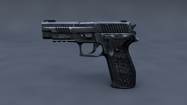 Sig Sauer P 226 3D Model