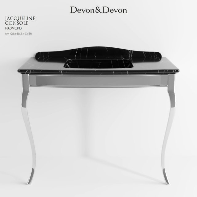 DevonDevon JACQUELINE CONSOLE 3D Model