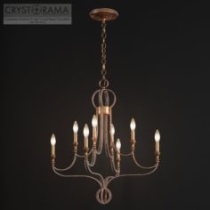 Crystorama Garland Collection luster 3D Model