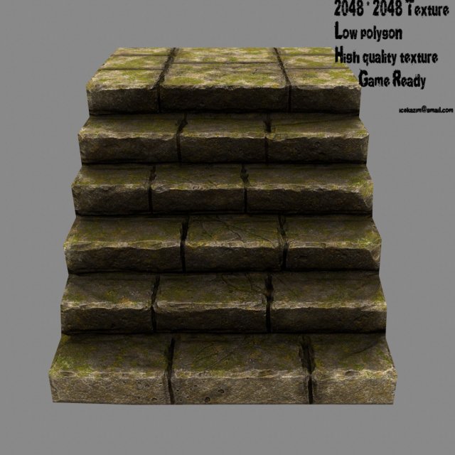 Stairway 3D Model