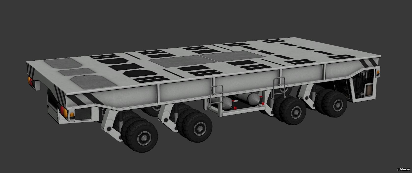 Shipyard Transporter 3D Model