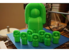 FTC11722 Happy Relic Key-Chain 3D Print Model