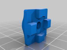 Foot for V-Groove Aluminum Extrusion 3D Print Model