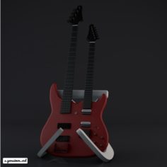 Electro Guitar Free 3D Model