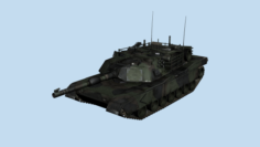 M1 Abrams Tank 3D Model