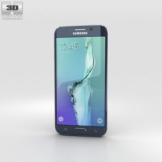 Samsung Galaxy S6 Edge Plus Black Sapphire 3D Model