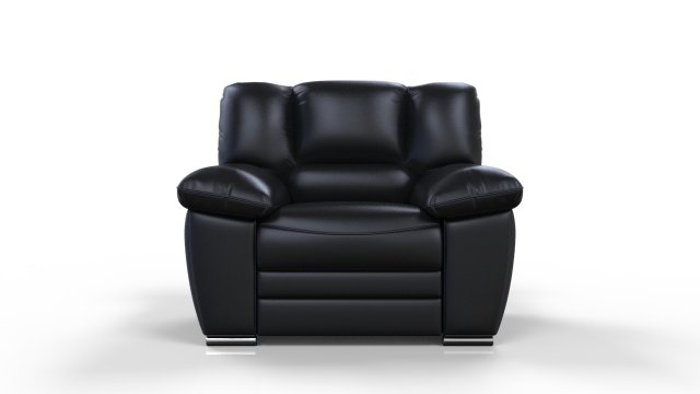 Comfort Black Chair 3D Model