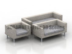 Cube avanta sofas 3D Collection