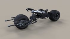 Batpod from The Dark Knight 3D Model