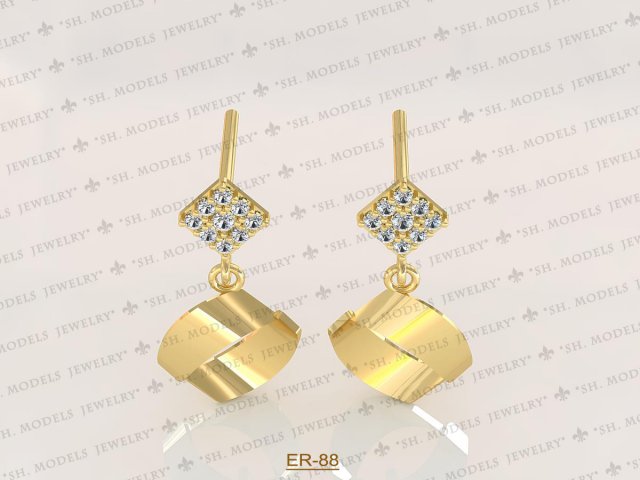 Earrings-88 3D Model