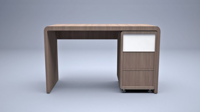 Modern Desk 3D Model