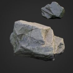 3d scanned nature stone 021 3D Model