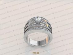 Womens Ring-RW-98 3D Model