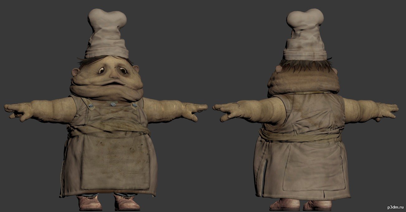 Chef 2 3D Model