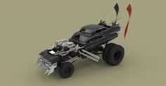 Gigahorse from Mad Max Fury road 3D Model