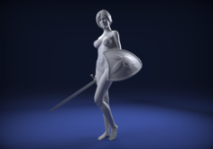 Zbrush Female Sculpt 05 3D Model