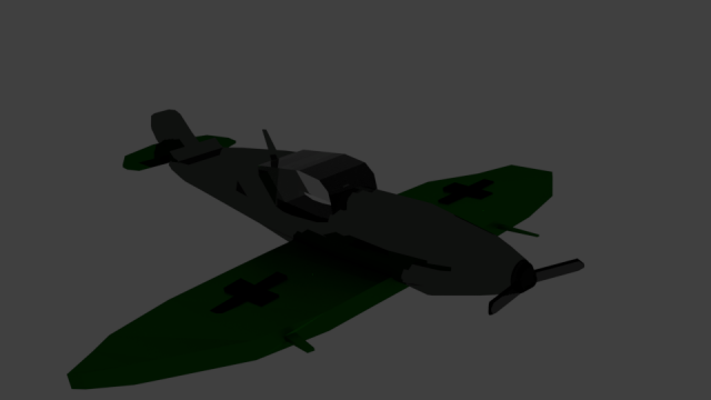 Plane ww2 3D Model