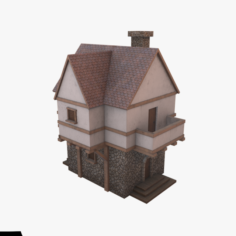 Medieval house 3D Model