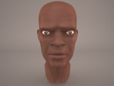 Macewindu Head Star Wars 3D Model