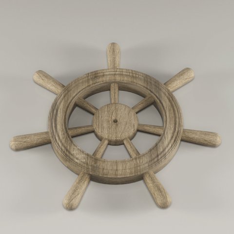 Steering wheel Free 3D Model