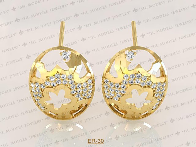 Earrings-30 3D Model