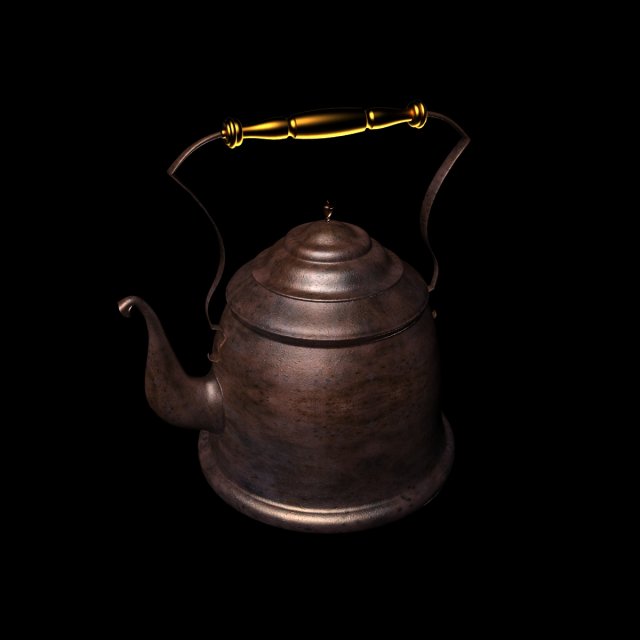 Chinese tea pot 3D Model