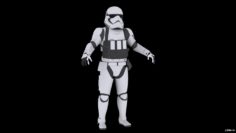 Stormtrooper Heavy 3D Model