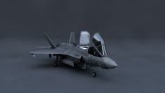 Lockheed Martin F-35 Lighting 3D Model