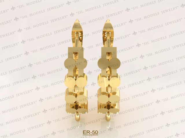 Earrings-50 3D Model