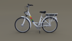 Electric City Bicycle 3D Model