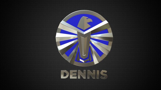 Dennis logo 3D Model