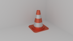 Street Cone Free 3D Model
