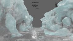 Ice canyon 3D Model
