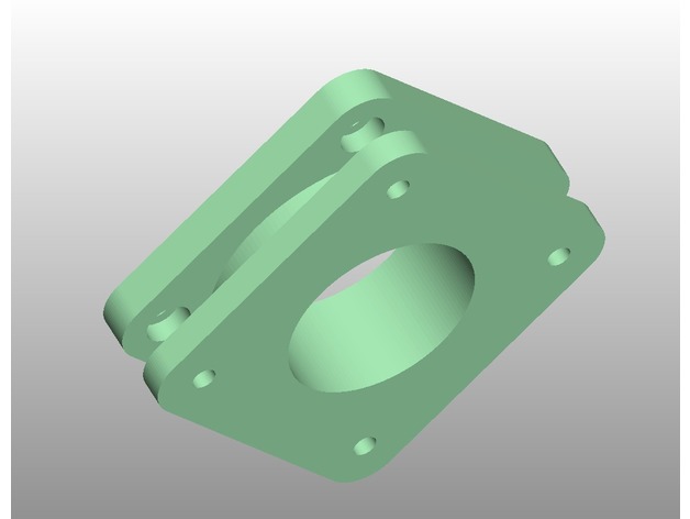 Stepper motor damper V2.0 3D Print Model