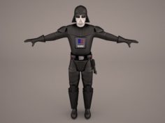 Darth Vader Star Wars 2 3D Model