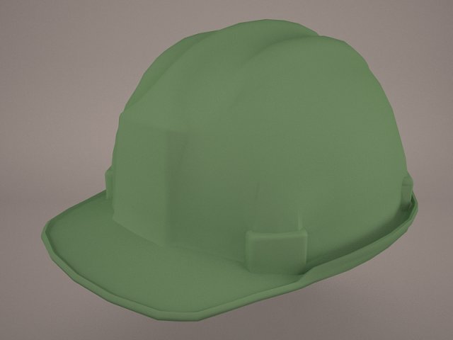 Hard Helmet 3D Model