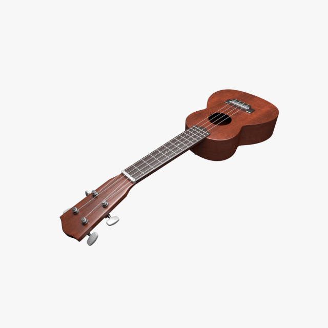 Ukulele 3D Model