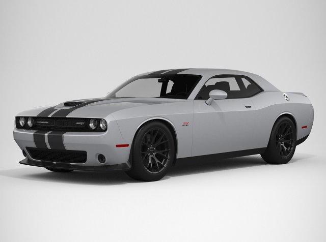 Dodge Challenger SRT 392 2016 3D Model