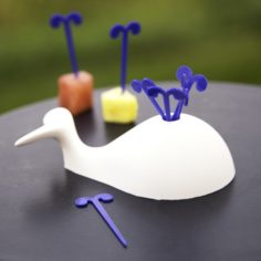 Wally Whale Vase 3D Print Model