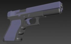 Glock 18 model 3D Model