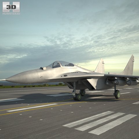 Mikoyan MiG-29 3D Model