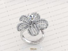 Womens Ring-RW-31 3D Model