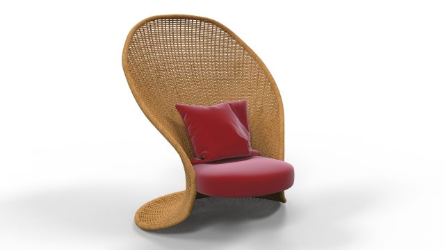 Garden chair 3D Model